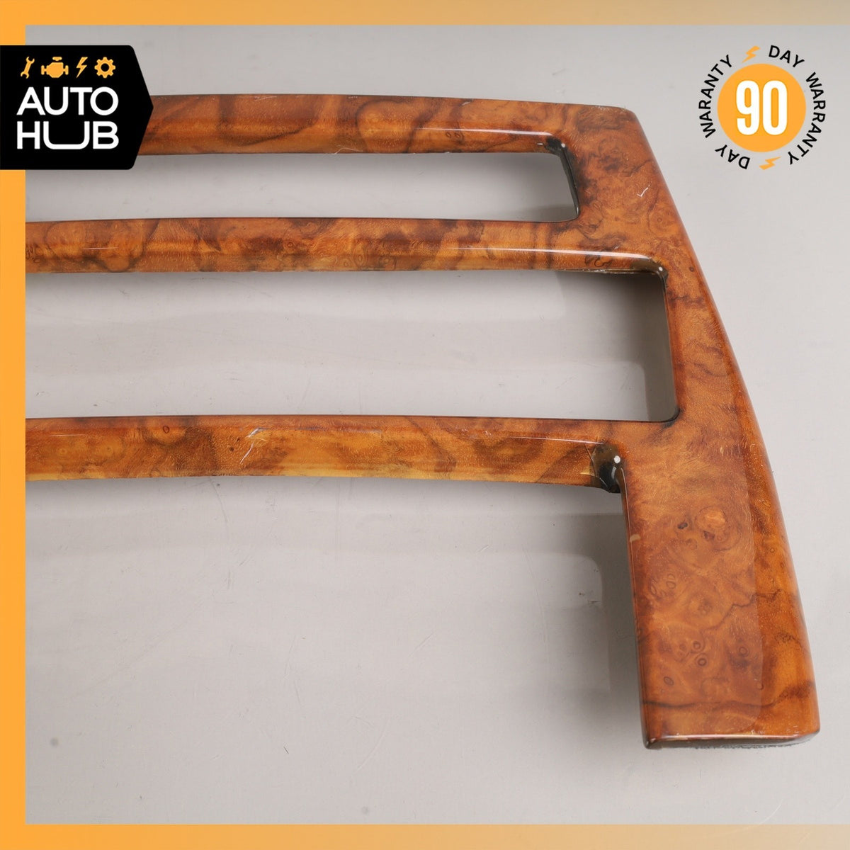 99-04 Bentley Arnage Center Console Trim Panel Wood OEM 50k - photo 3