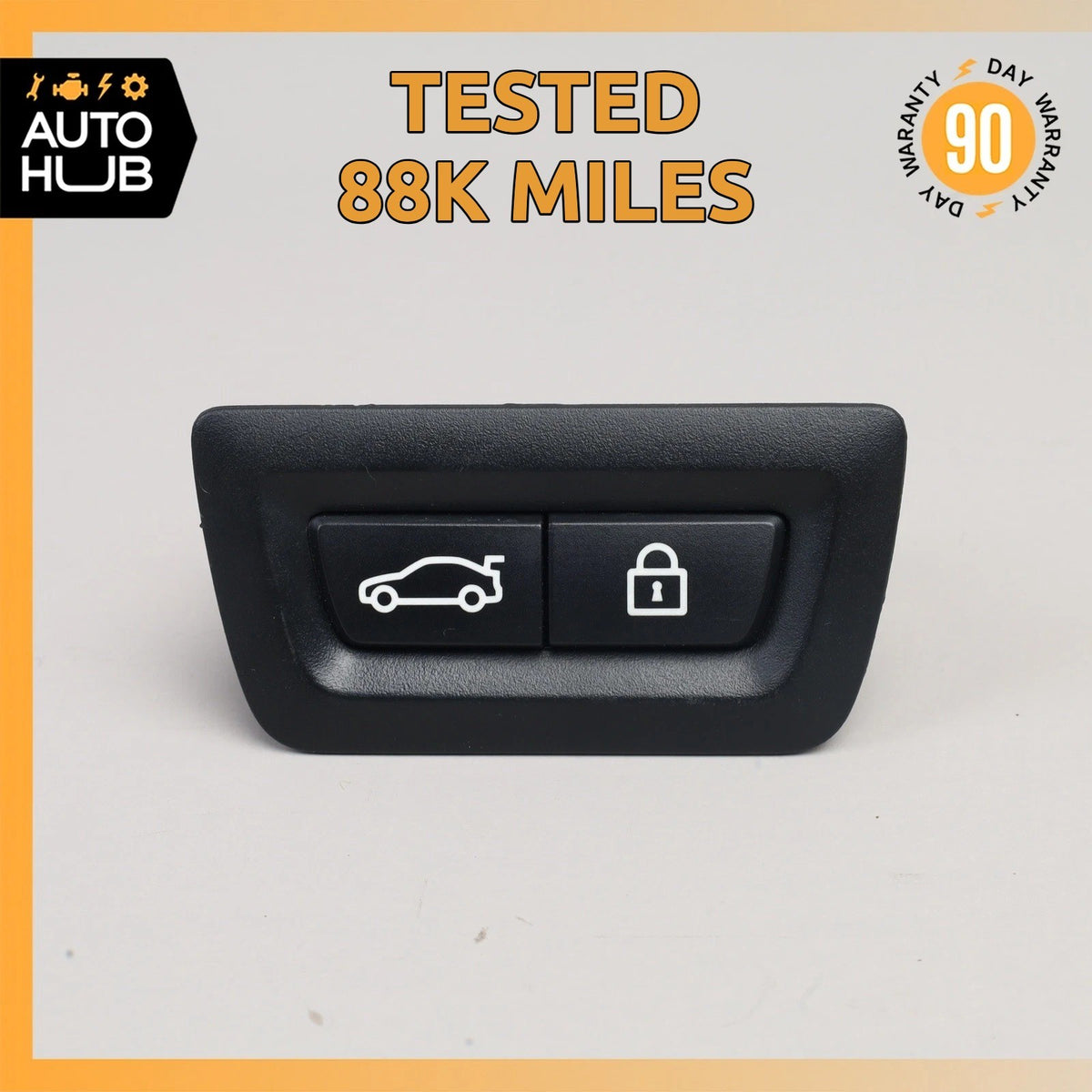 14-19 BMW F34 328i GT 340i 335i Trunk Boot Release Lock Control Switch OEM 88k - photo 1