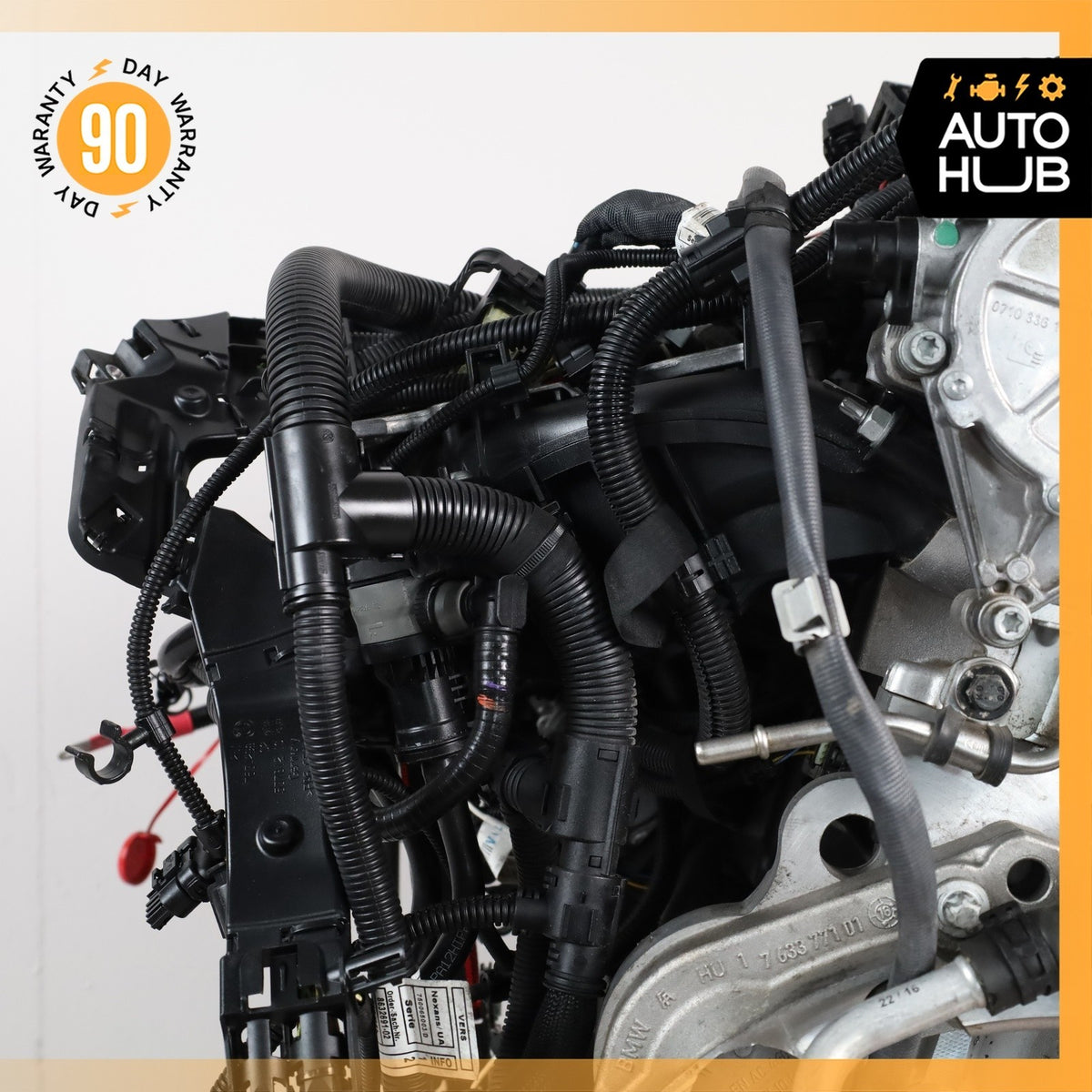 12-18 BMW F15 X5 40e 228i 528i AWD 2.0L N20 Engine Motor Assembly w/ Turbo OEM - photo 10