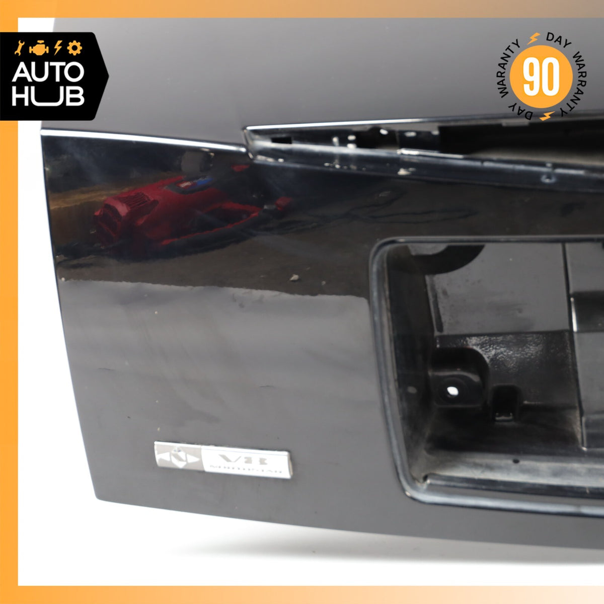 04-09 Cadillac XLR Trunk Lid Panel Assembly Black 10365174 OEM - photo 9