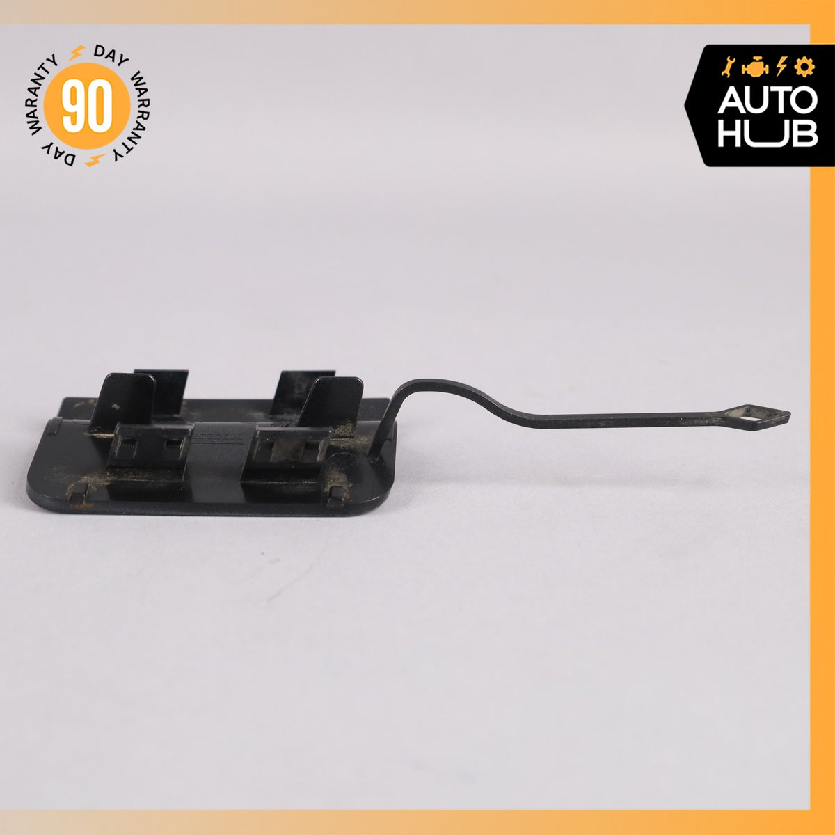 12-14 Mercedes W204 C250 C350 Sport Rear Bumper Tow Hook Hitch Cover Lid OEM - photo 8