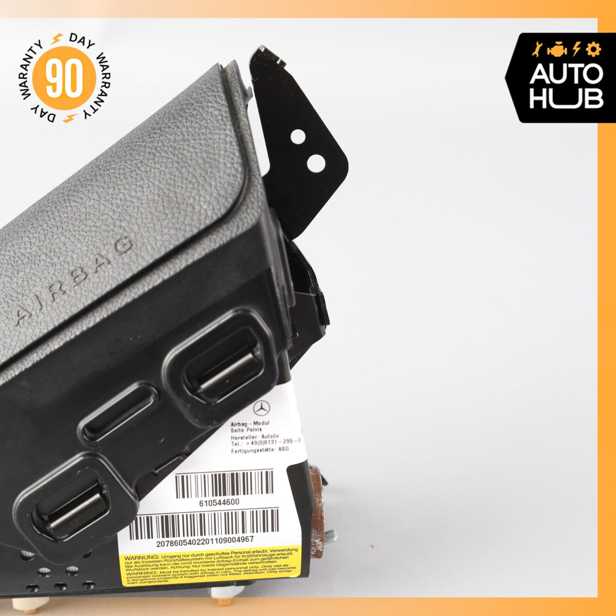 10-17 Mercedes W207 E350 Convertible Seat Airbag Air Bag SRS Right Lower OEM - photo 3
