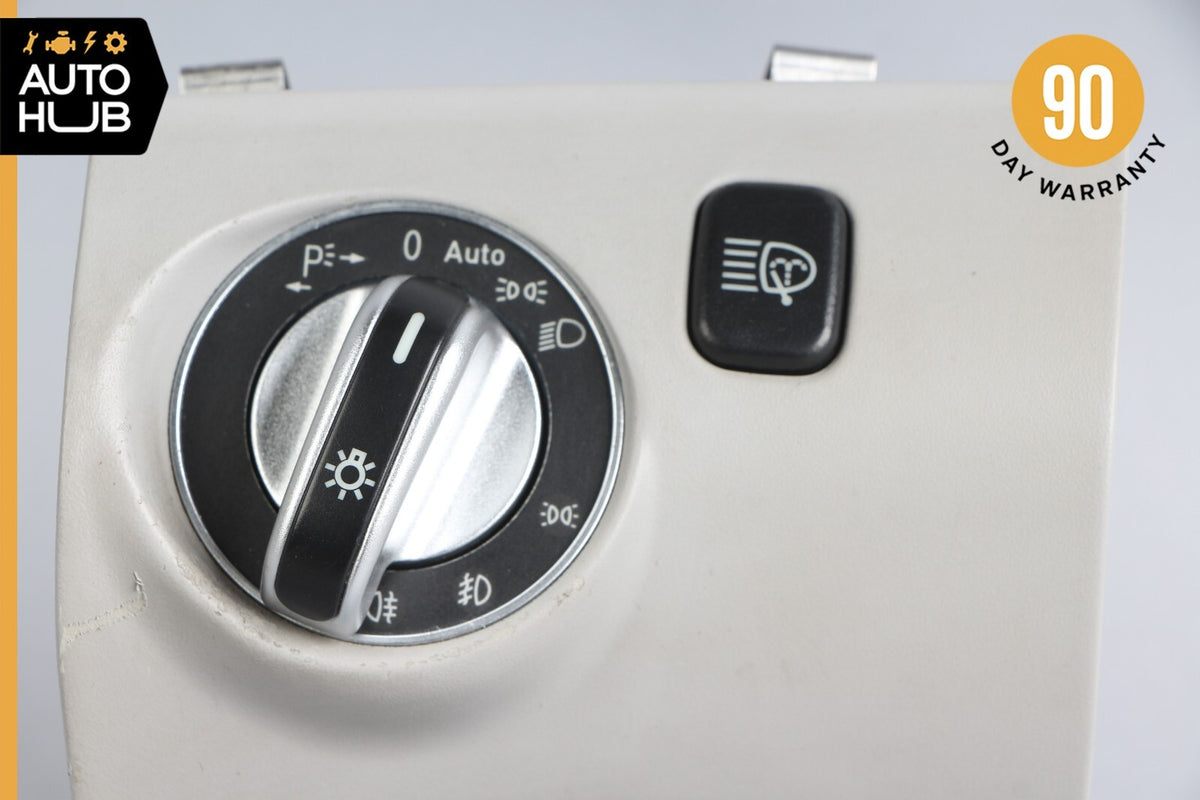 03-12 Mercedes R230 SL500 SL550 SL55 AMG Headlight Control Switch Gray OEM - photo 2