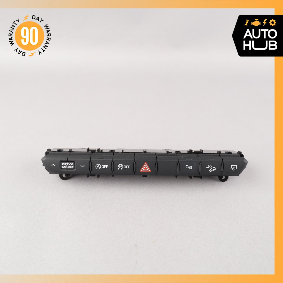 17-19 Audi 4M Q7 Dashboard Traction Hazard Parking Switch Panel OEM 87k - photo 2