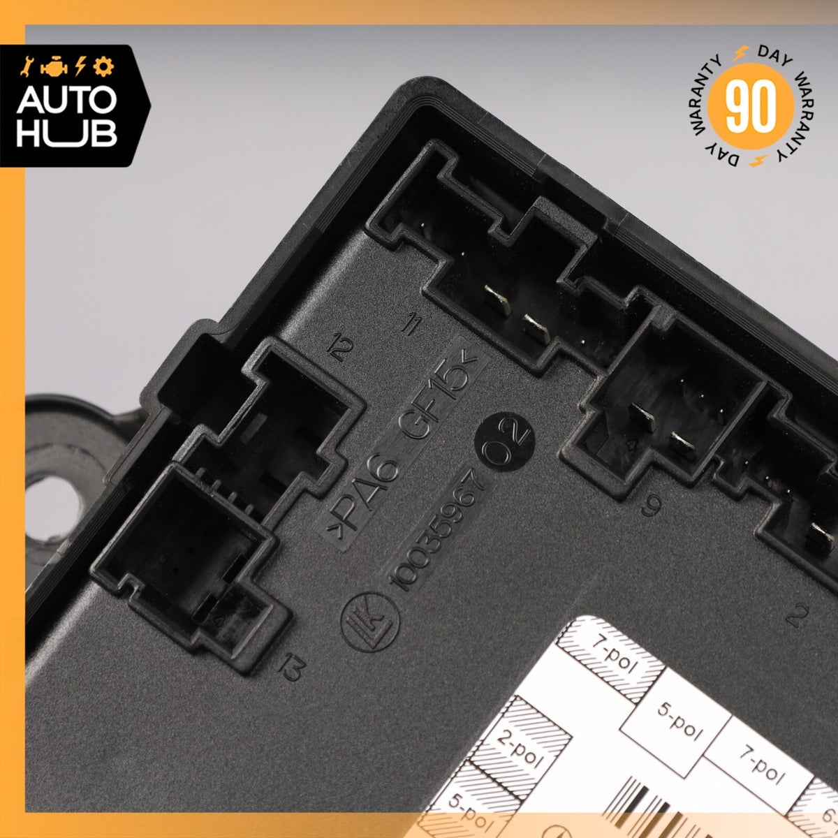 07-13 Mercedes W221 S63 AMG S400 Rear Right or Left Side Door Control Module OEM - photo 5