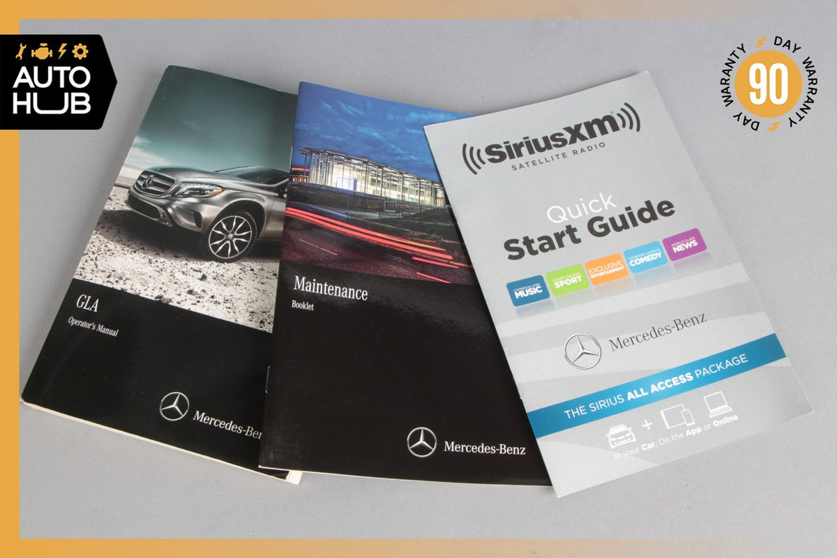 2016 Mercedes-Benz X156 GLA250 Operator's Owner's Manual OEM - photo 2