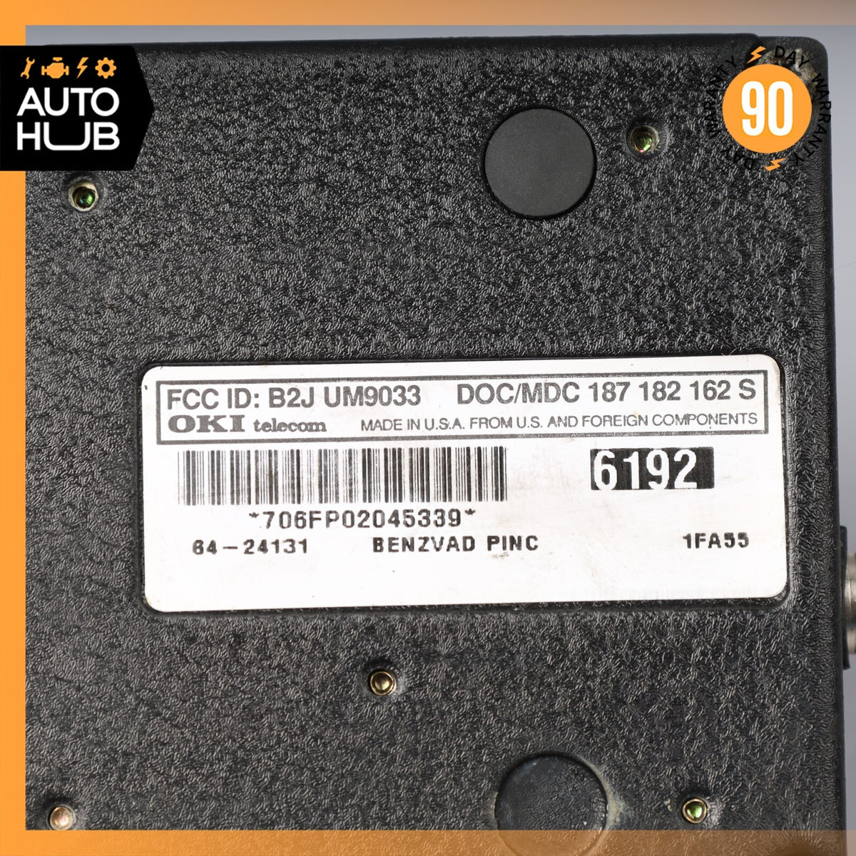 90-02 Mercedes R129 SL500 SL600 Communication Phone Control Module 187182162 OEM - photo 7