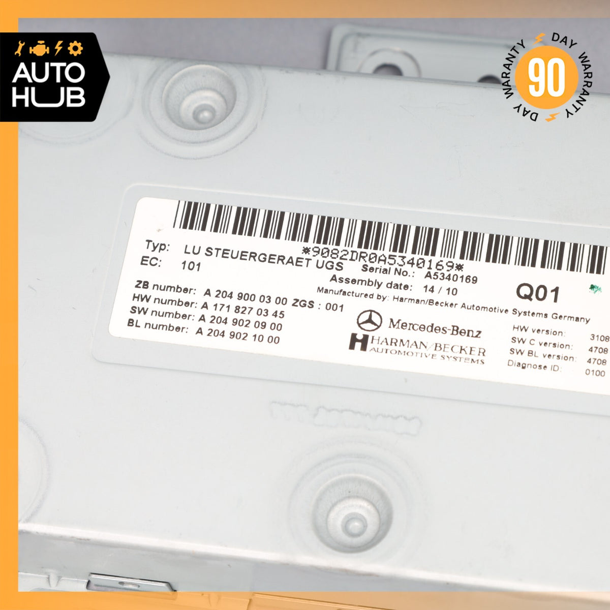 Mercedes W164 ML350 E350 CLS550 Communication Interface Module 2049000300 OEM - photo 9