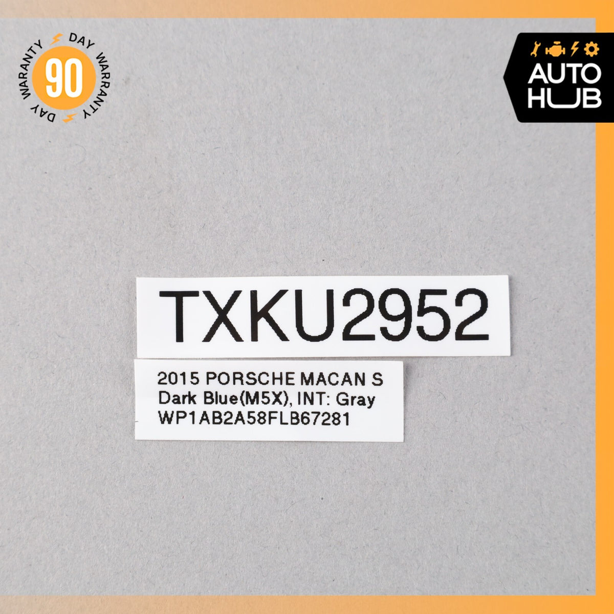 2015 Porsche Macan S 95B Owner's Operator's Manual Book OEM - photo 14