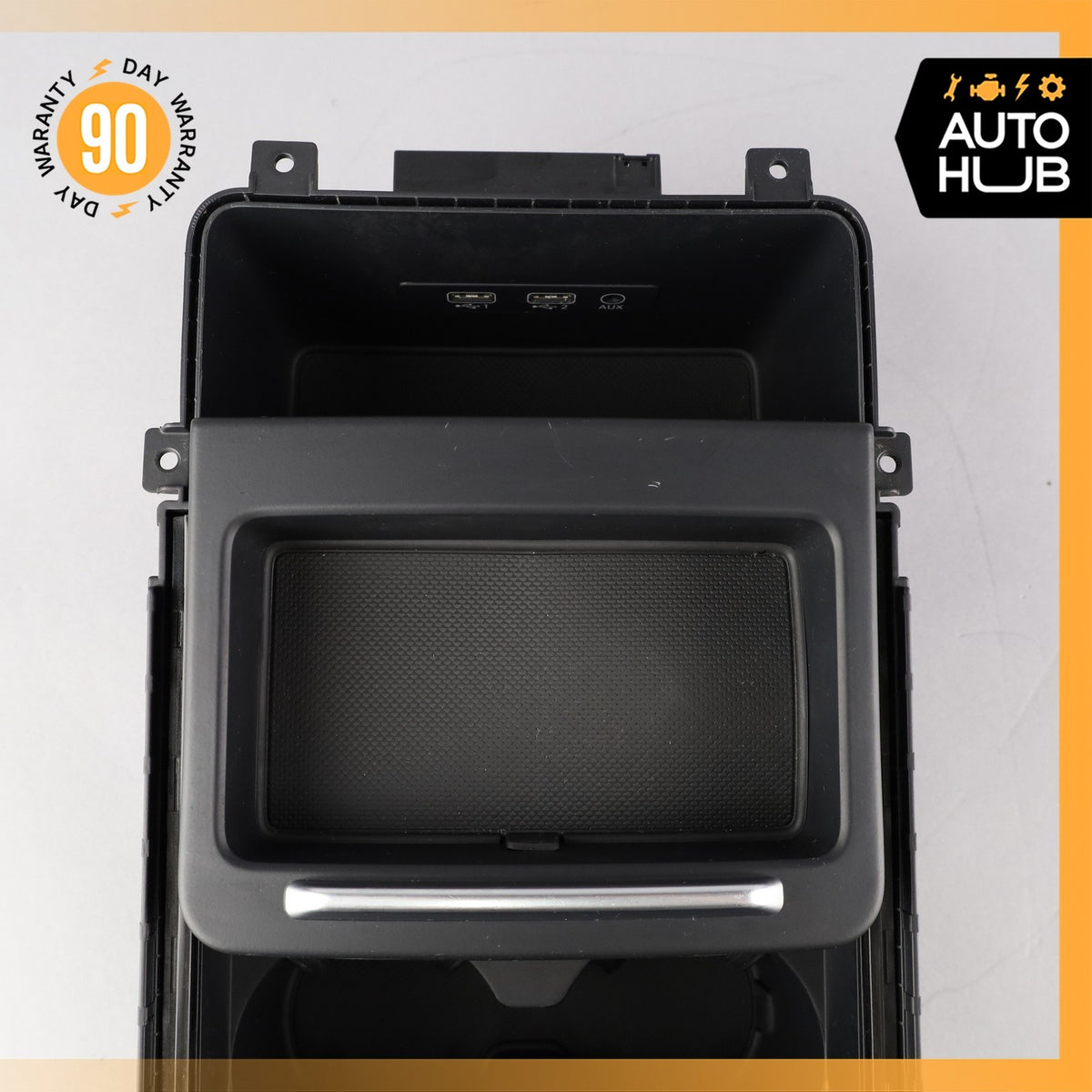 Audi FY Q5 Center Console Cup Holder Storage OEM - photo 2