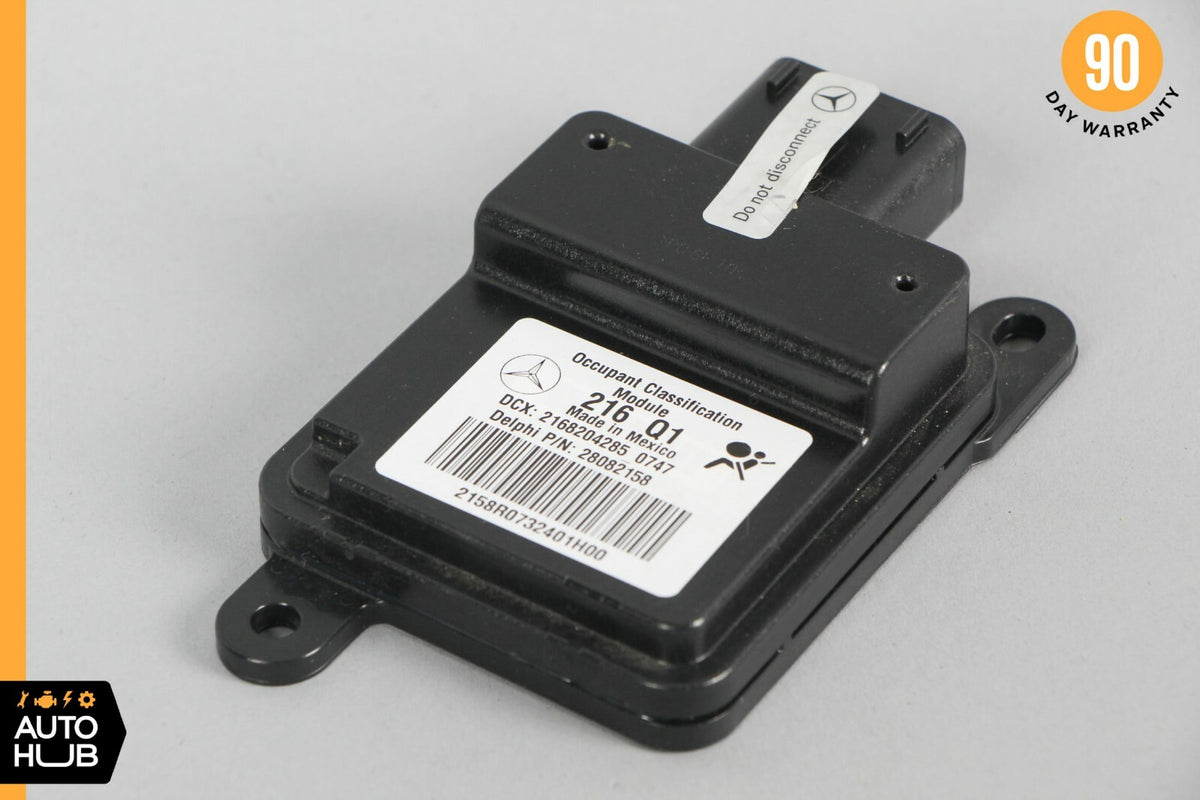 07-10 Mercedes W216 CL600 CL550 Seat Occupancy Module Right Passenger 2168204285 - photo 1