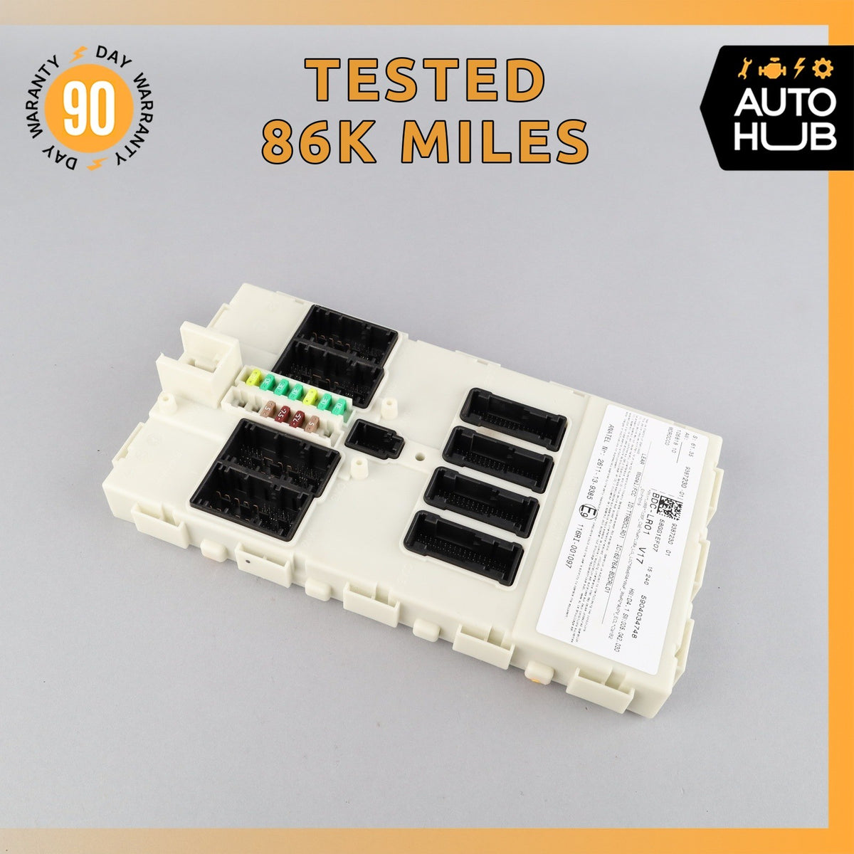 14-21 BMW F15 X5 i3 Front Comfort Body Computer Control Module BCM OEM - photo 1
