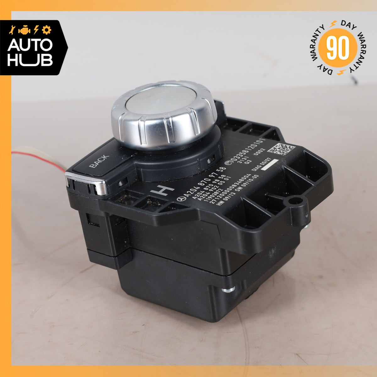 12-15 Mercedes W204 E350 C350 COMAND Controller Knob 2048709758 OEM - photo 5