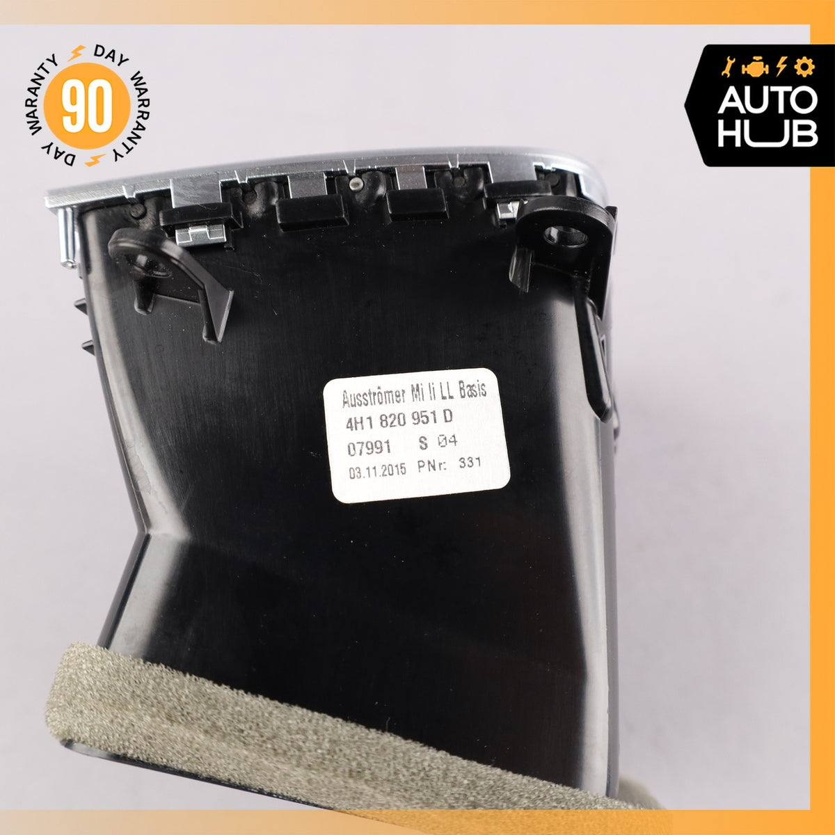 11-18 Audi D4 A8L Dashboard Center AC A/C Air Vent Left Side OEM - photo 9