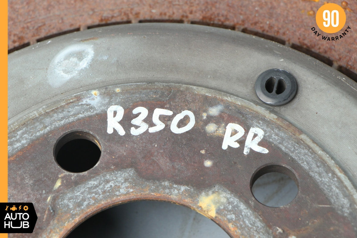 06-13 Mercedes W251 R350 ML450 Rear Brake Rotors Disc Left and Right Set OEM - photo 6