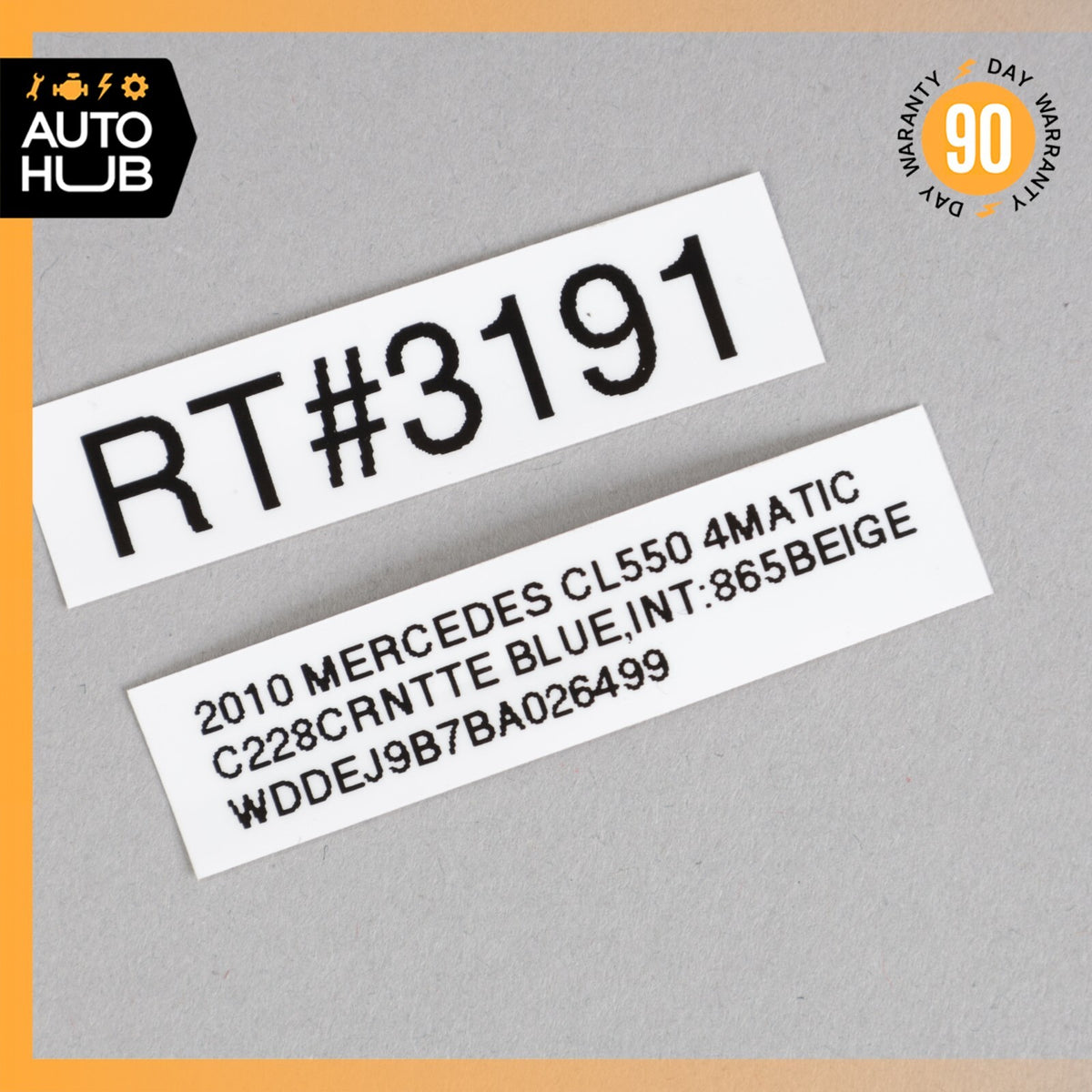 07-14 Mercedes W216 CL550 CL63 AMG A-Pillar Trim Front Left Black 2166900125 OEM - photo 12