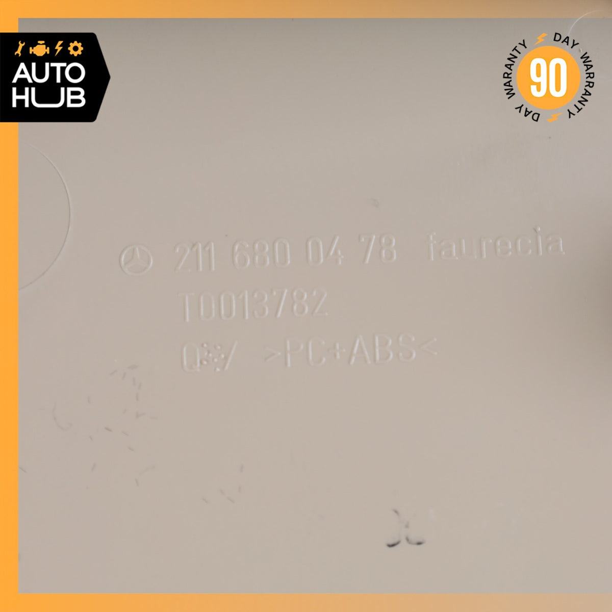 07-09 Mercedes W211 E350 E320 E550 Right Dashboard Trim Cover Panel Beige OEM - photo 11