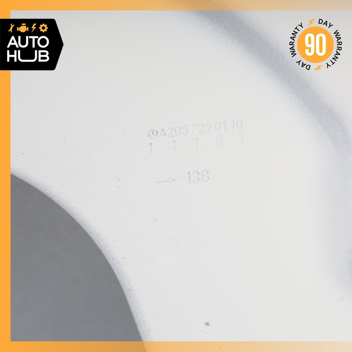 15-21 Mercedes W205 C300 C350e C400 C450 AMG Left Side Door Shell White OEM - photo 23
