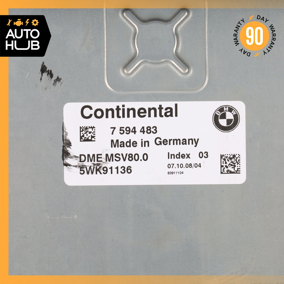 07-13 BMW E60 528i 328i N52 Engine Motor Control Module Unit ECU ECM DME OEM - photo 9