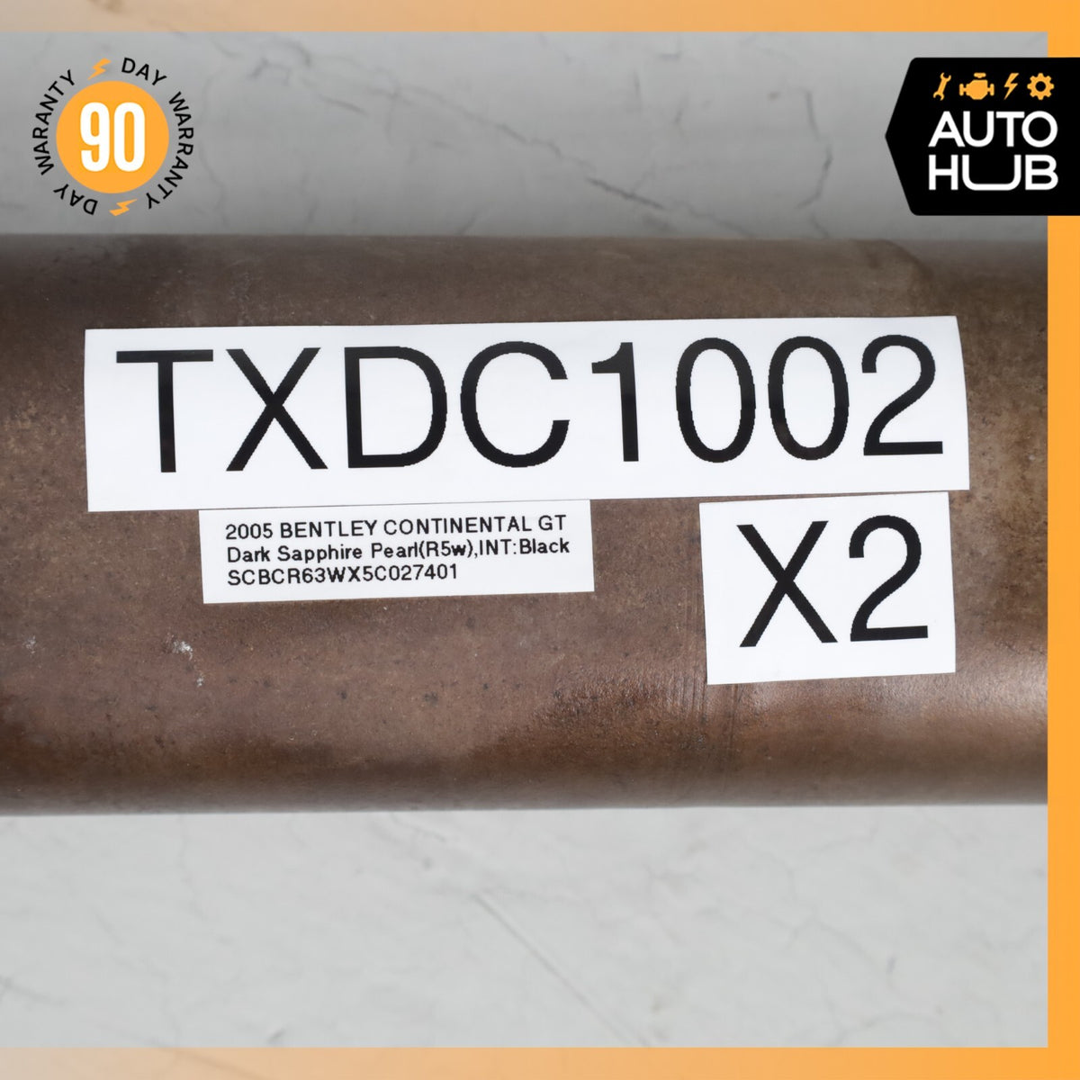 Bentley Continental GT 6.0L Exhaust Downpipe Left & Right Side Set OEM 65k - photo 16