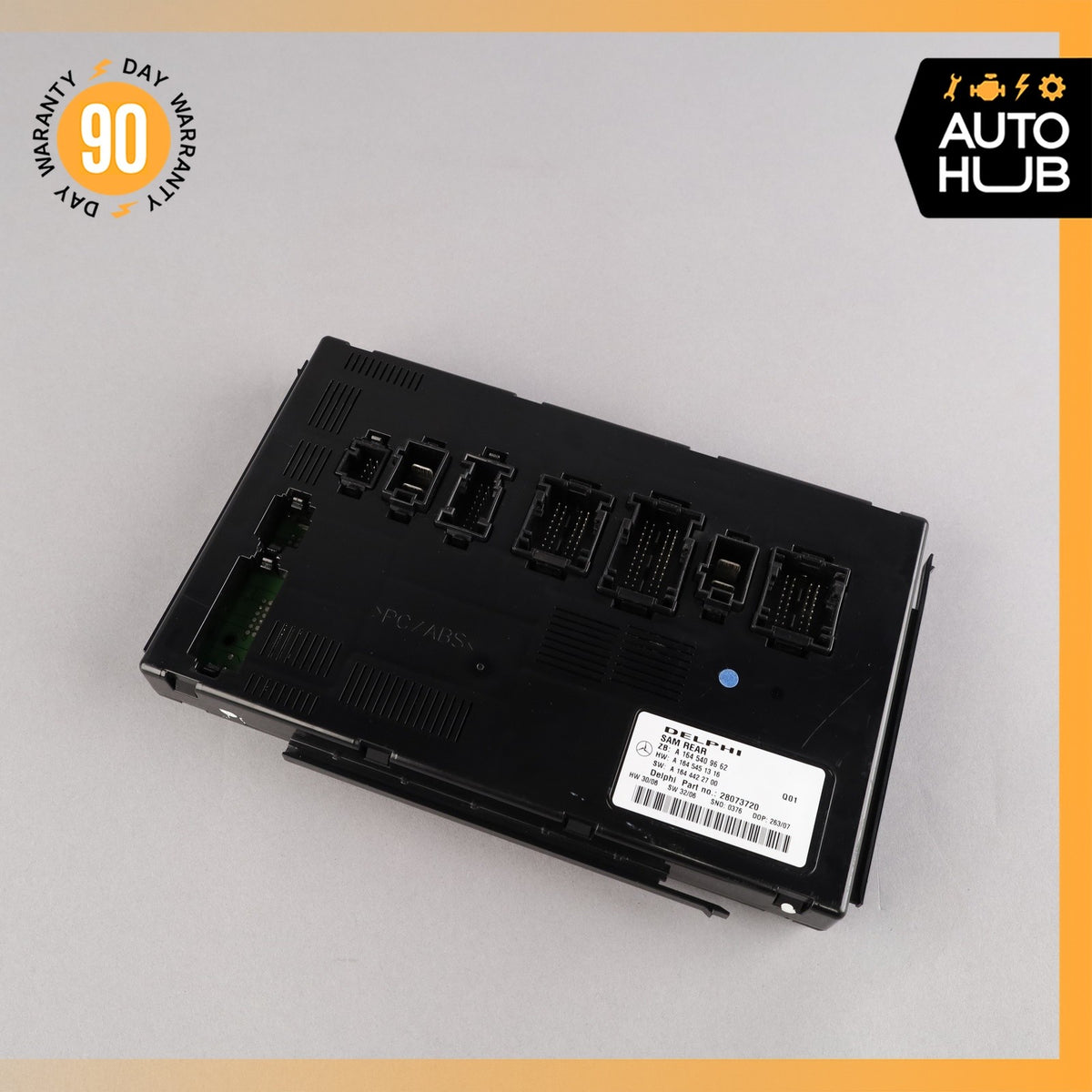 Mercedes W164 ML550 ML63 AMG Rear SAM Module Control Unit Signal Acquisition OEM - photo 1
