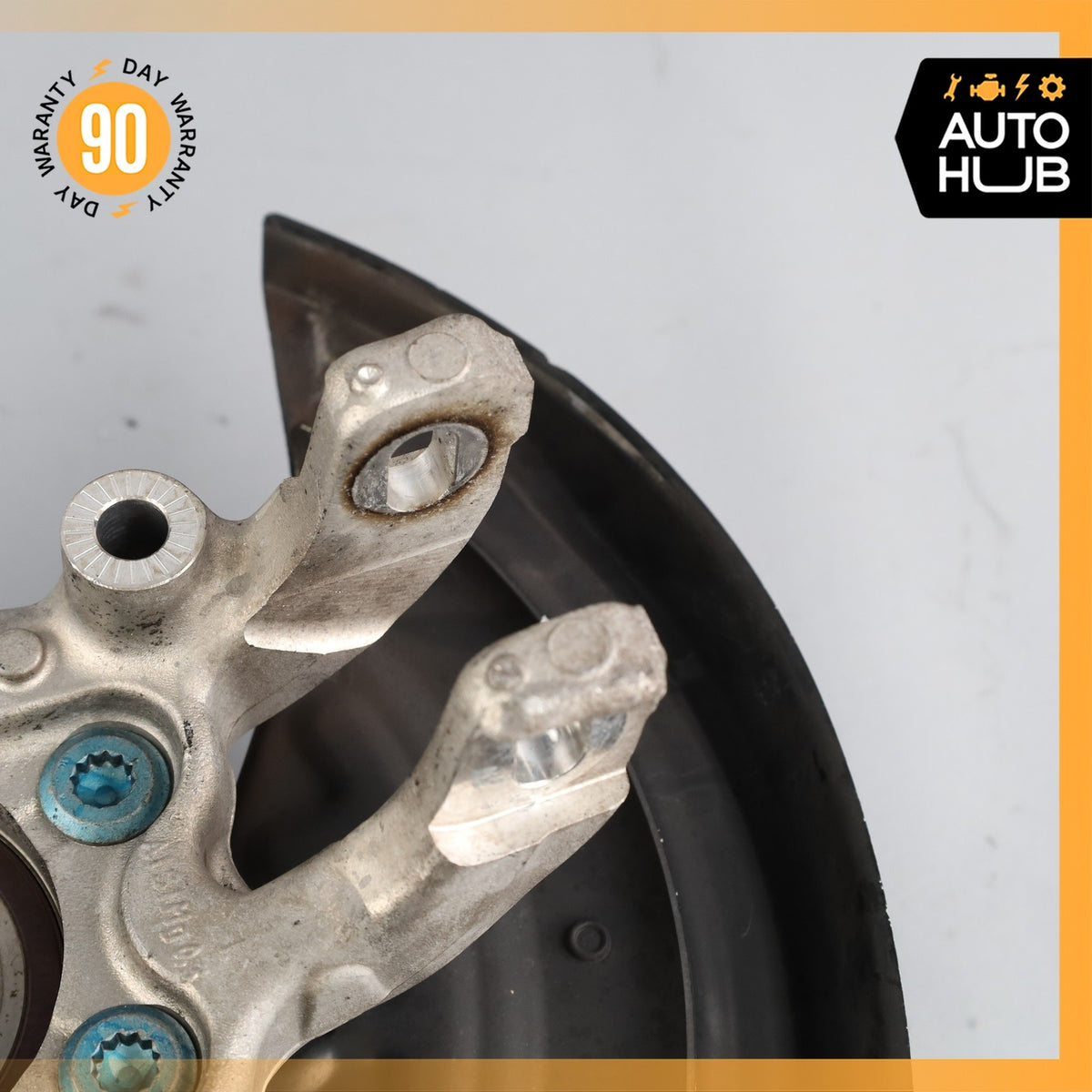 07-12 Bentley Continental GTC Rear Left Side Spindle Knuckle Hub OEM 43k - photo 9