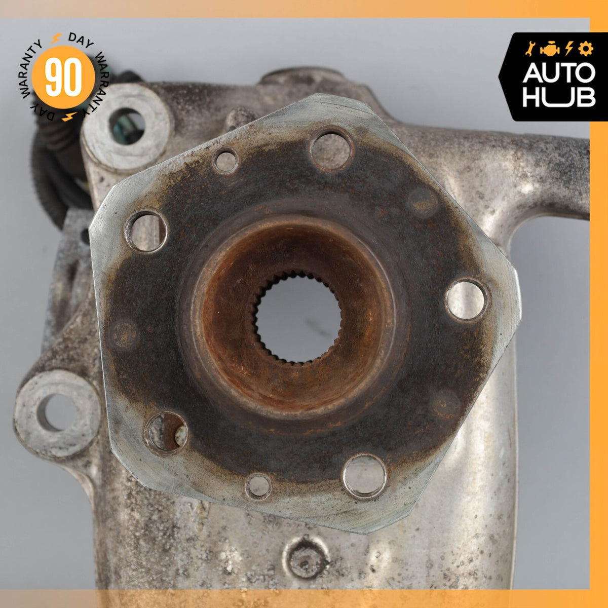 03-10 Maserati Quattroporte M139 Front Right Side Spindle Knuckle Hub OEM - photo 3