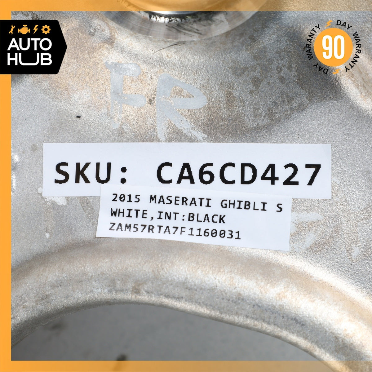 14-16 Maserati Ghibli M157 Front Right Side Upper Control Arm OEM 68k - photo 14