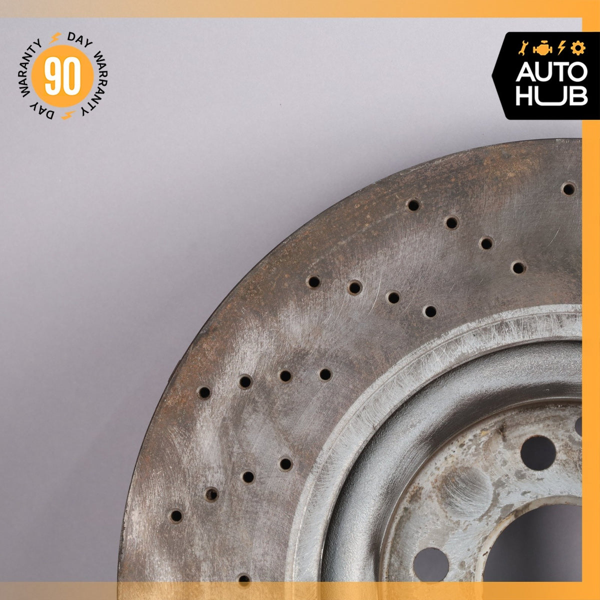 Mercedes R230 SL55 SL65 AMG SL600 CL550 Front Brake Rotors 2304210712 OEM 76k - photo 14