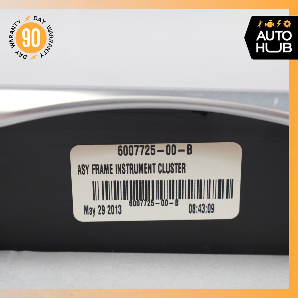 12-15 Tesla Model S Instrument Cluster Speedometer Trim Cover 600772500B OEM 63k - photo 22