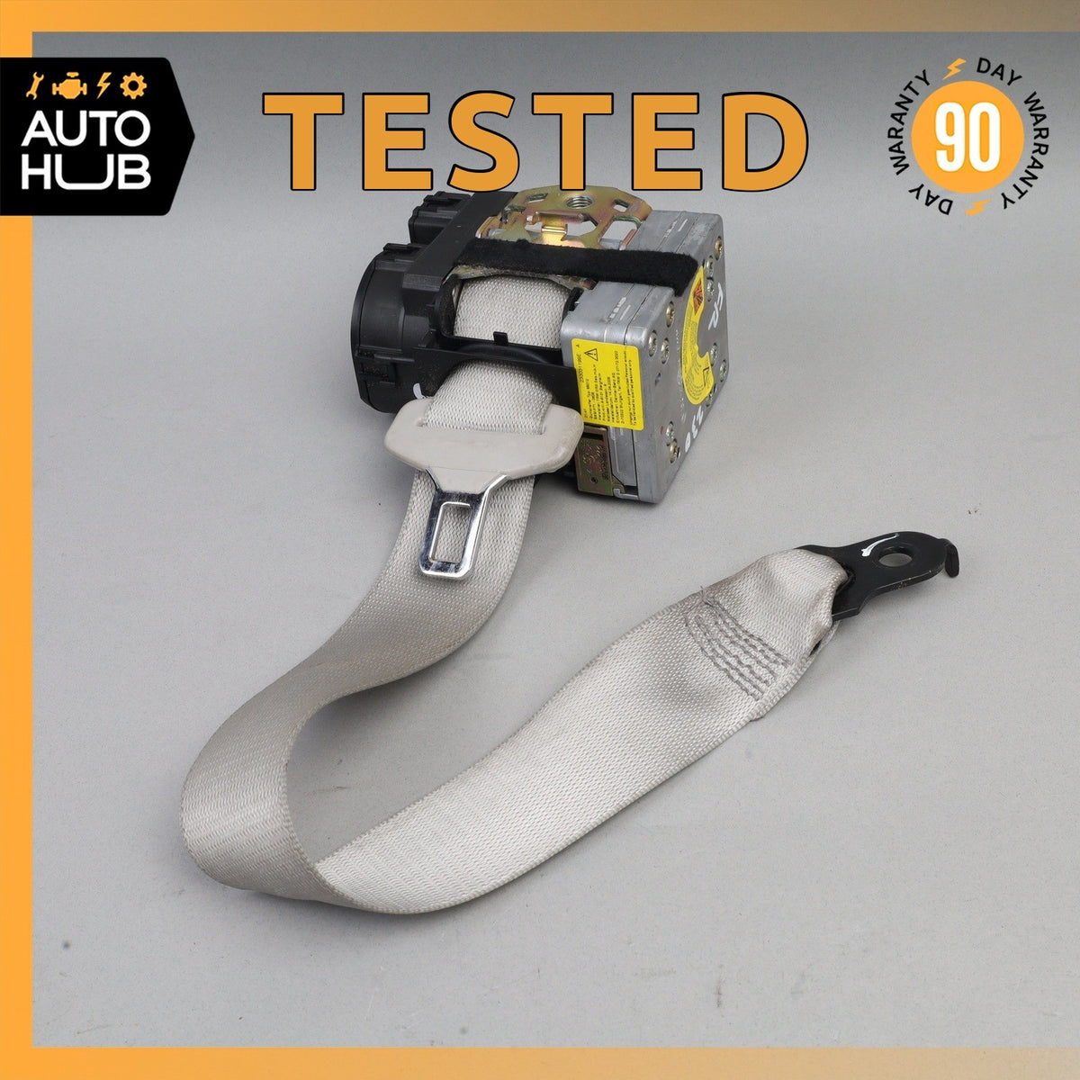 03-06 Mercedes R230 SL500 SL55 AMG Right Side Seatbelt Seat Belt Retractor OEM - photo 1