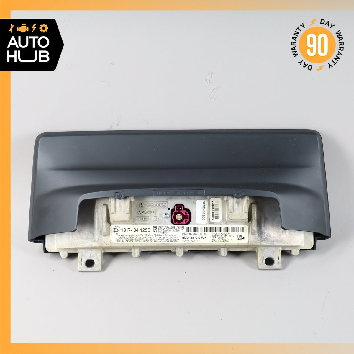 16-17 BMW F30 330e 430i M3 GPS Navigation LCD Display Screen Monitor 8.8" OEM - photo 10