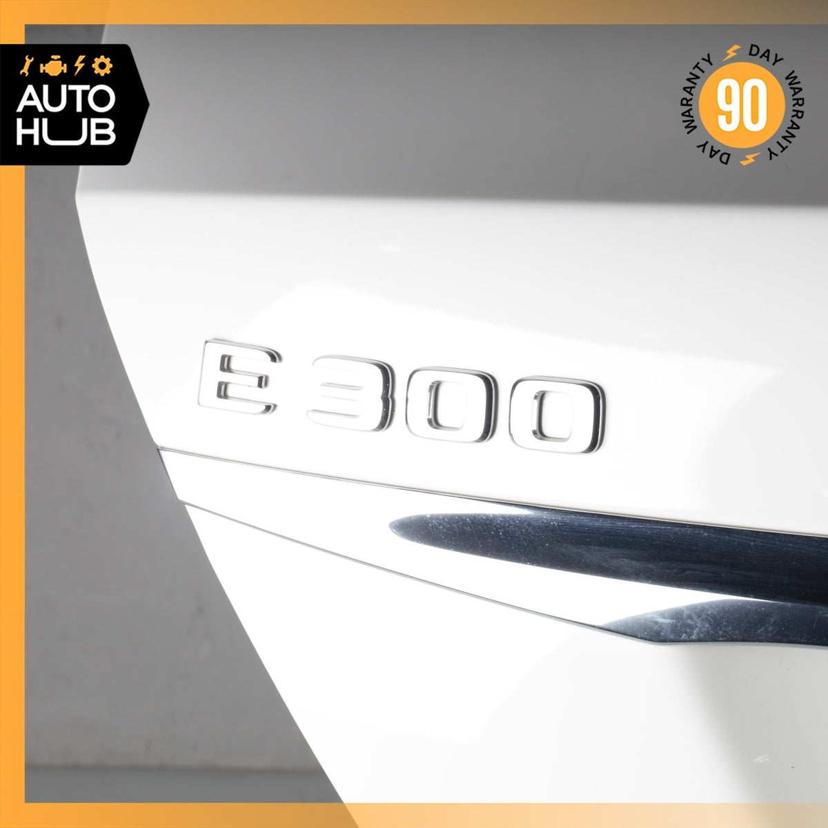 17-20 Mercedes W213 E300 E450 Trunk Lid Panel Assembly White OEM 89k - photo 12