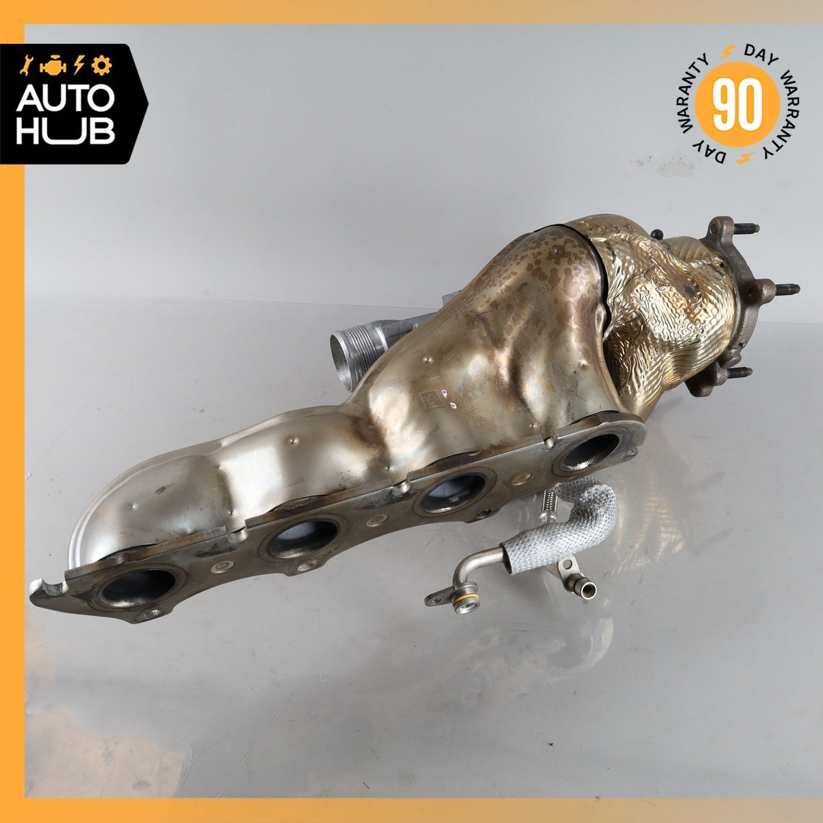 13-18 Audi C7 S6 A8 S7 Left Turbo Charger Turbocharger Manifold 079145703E OEM - photo 13