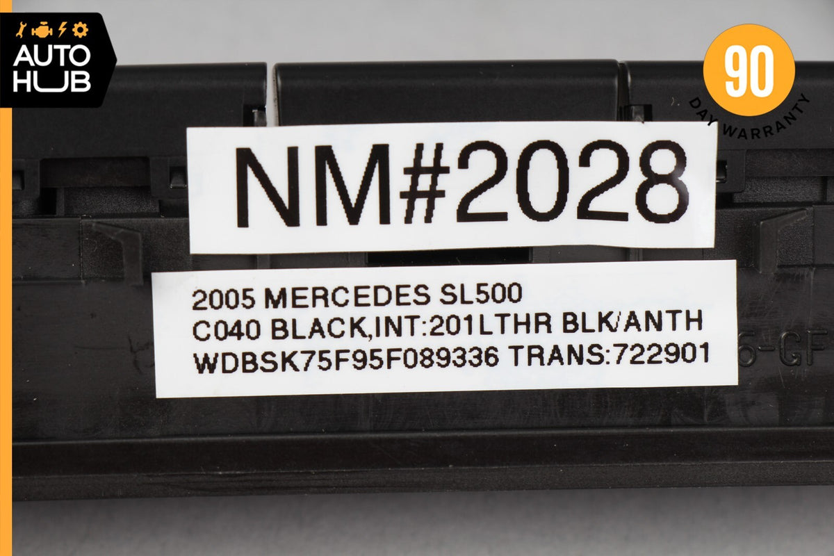Mercedes R230 SL500 SL55 AMG Center Console ESP Switch Control Button OEM - photo 10