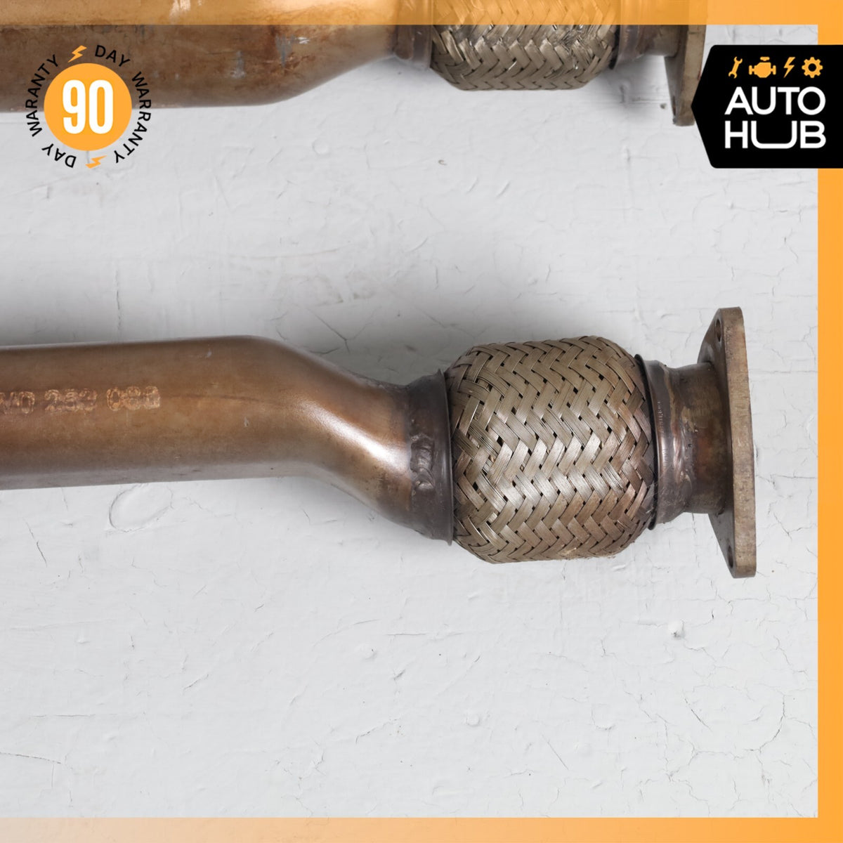 Bentley Continental GT 6.0L Exhaust Downpipe Left & Right Side Set OEM 65k - photo 12