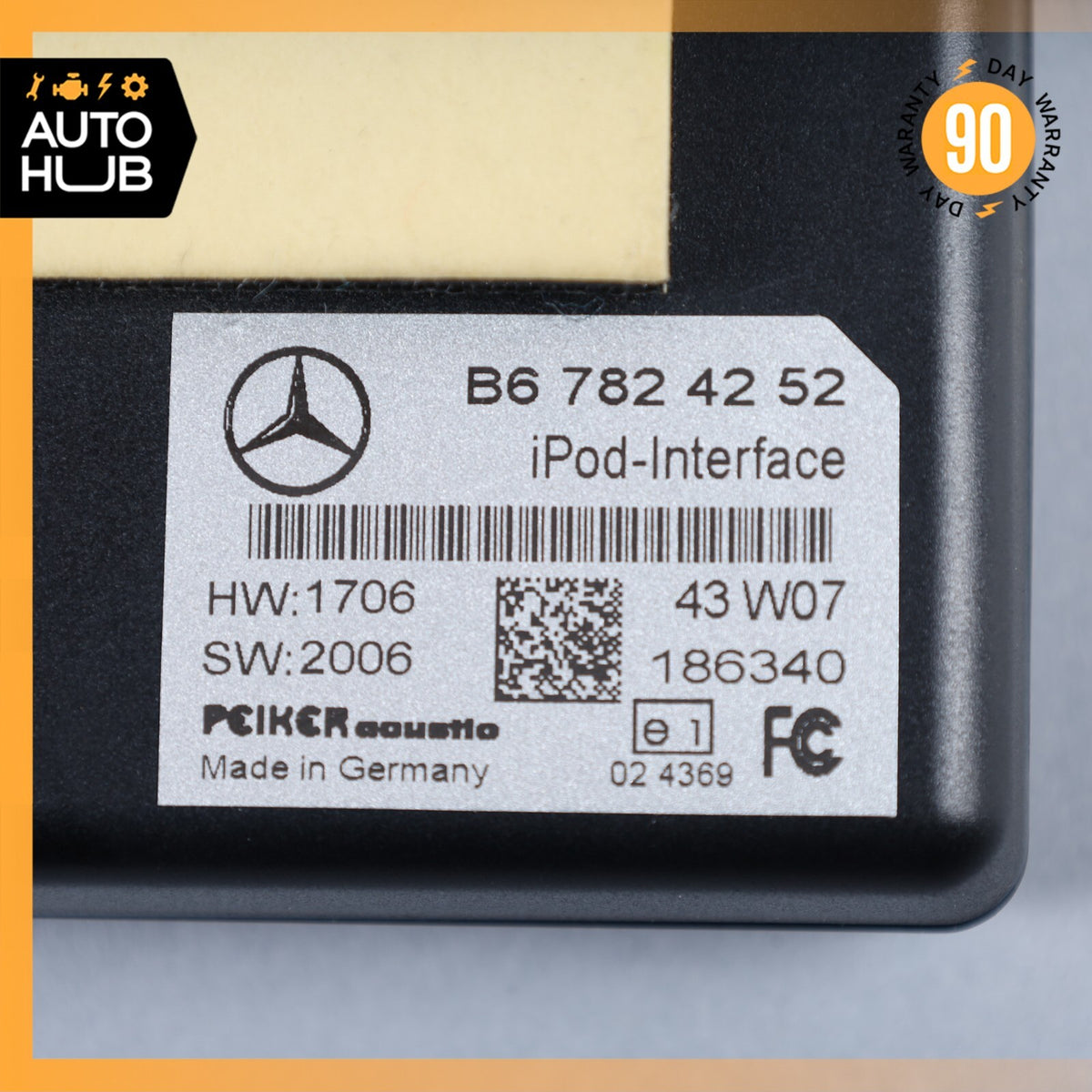 07-13 Mercedes W211 E350 CLS550 S550 Ipod Interface Control Module B67824252 OEM - photo 7