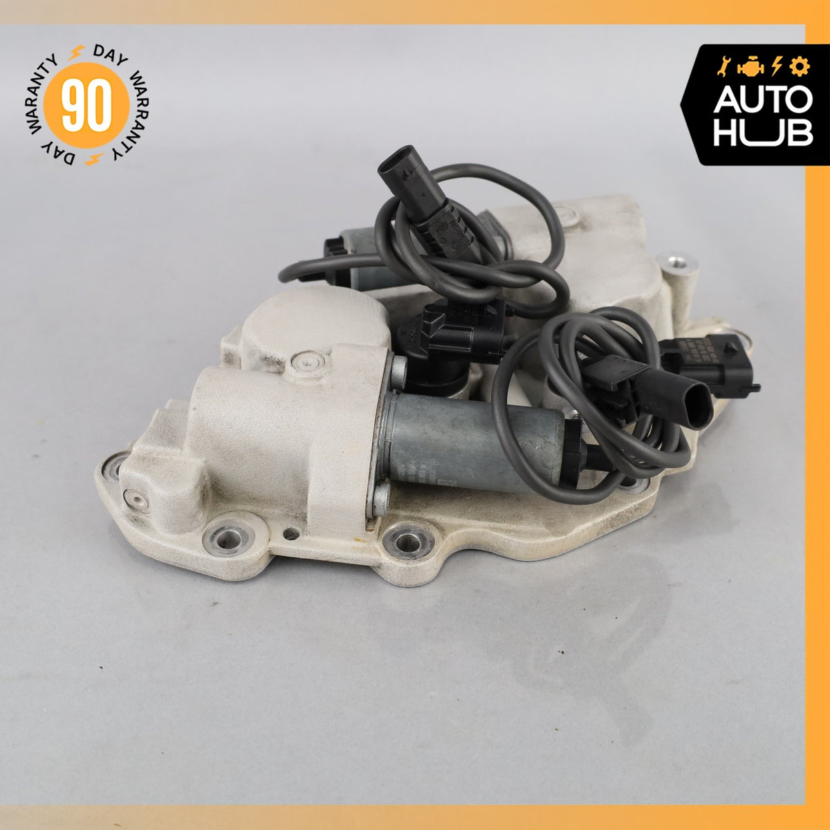 07-15 Mercedes W221 S63 ML63 CLS63 AMG Left Camshaft Adjuster Cover w/ Valve OEM - photo 4