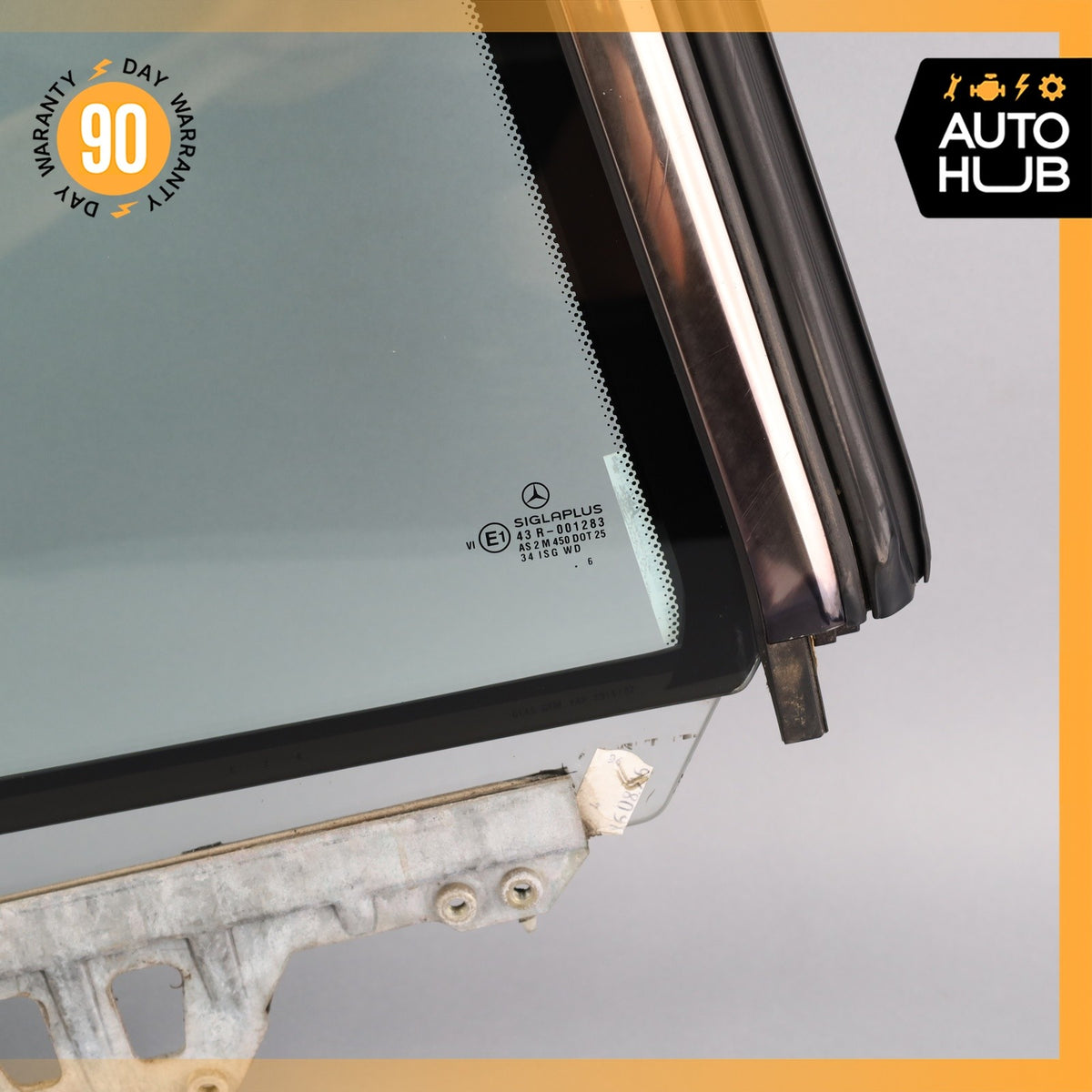 93-99 Mercedes W140 CL600 S500 Coupe Rear Right Side Quarter Window Glass OEM - photo 4