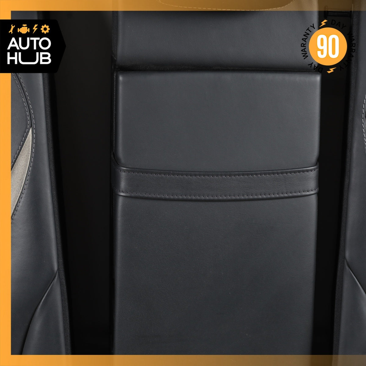 15-21 Mercedes W205 C63 AMG Sedan Rear Seat Cushion Upper Top Assembly Nappa OEM - photo 6