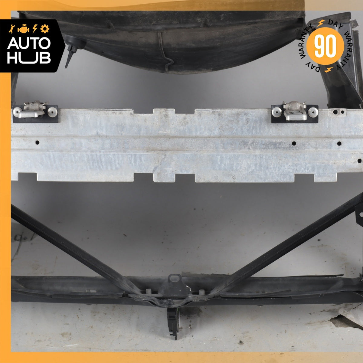 04-10 BMW E60 550i 535i Front Reinforcement Bar Radiator Support Clip OEM - photo 4