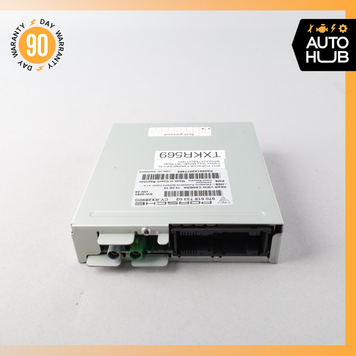 10-13 Porsche Panamera 970 Turbo GTS Rear View Backup Camera Control Module OEM - photo 6