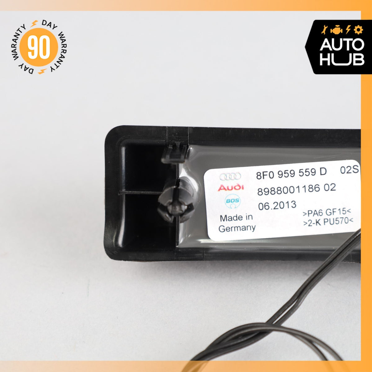 Audi S5 Convertible Rear Trunk Roof Contact Warning Switch Left 8F0959559D OEM - photo 5