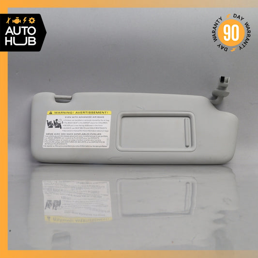 09-17 Audi 8R Q5 SQ5 Right Side Sunvisor Sun Visor Gray OEM - photo 1