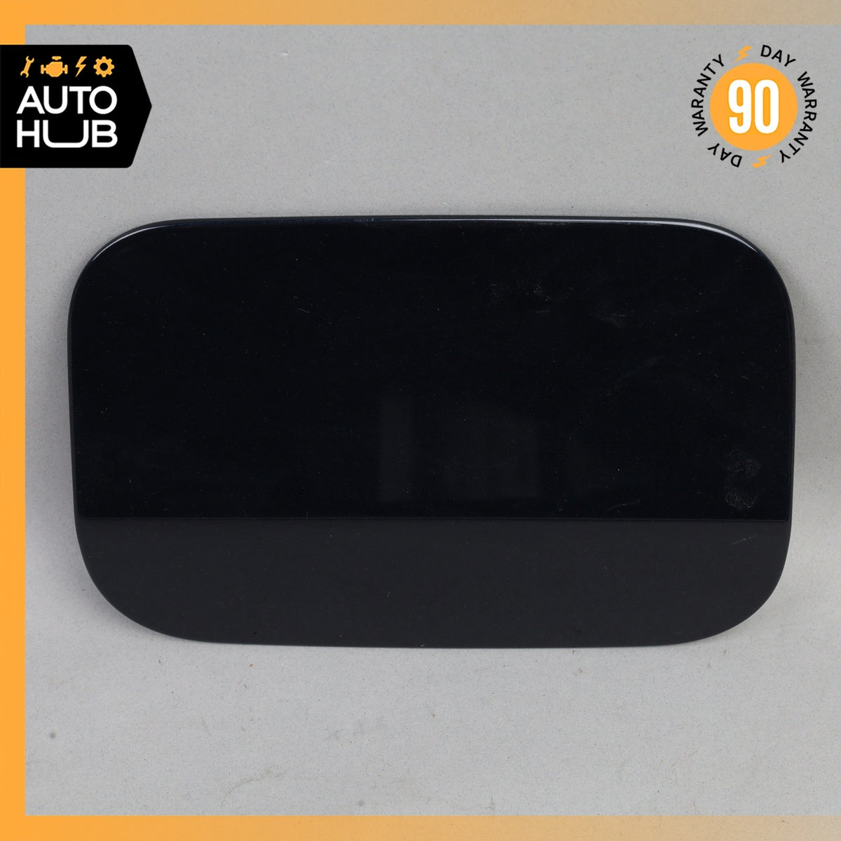 04-10 BMW E60 550i 528i 535i Fuel Gas Tank Filler Door Lid Black OEM - photo 2