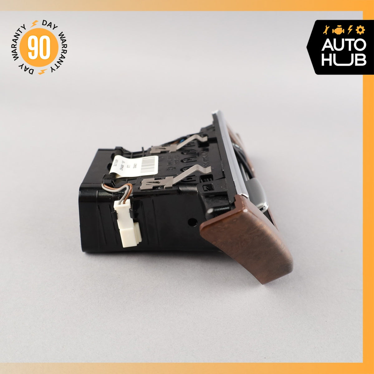 10-13 Mercedes W212 E350 Dashboard Dash AC A/C Air Vent Left Trim Wood OEM 48k - photo 8