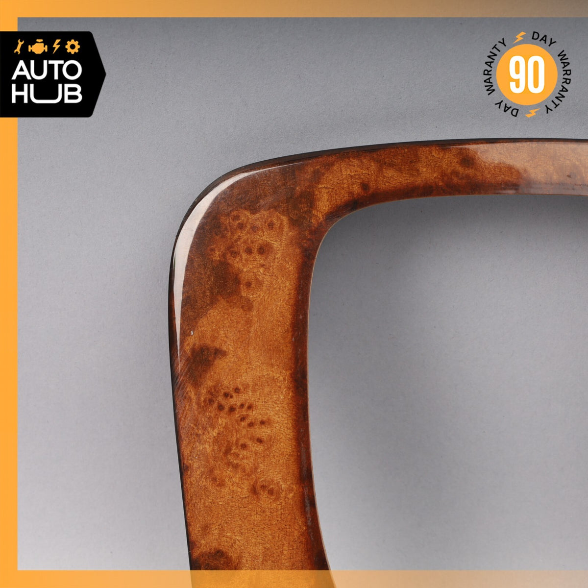 03-06 Mercedes W220 S600 S55 AMG S430 Center Console Shifter Bezel Trim Wood OEM - photo 5