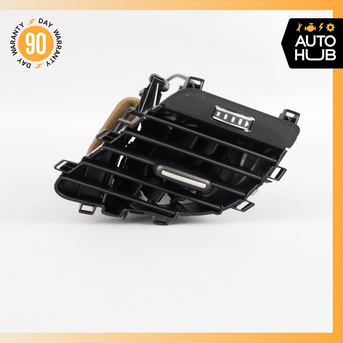 Audi B8 S4 Front Left Dashboard A/C AC Air Vent Black 8K1857186AM OEM - photo 3