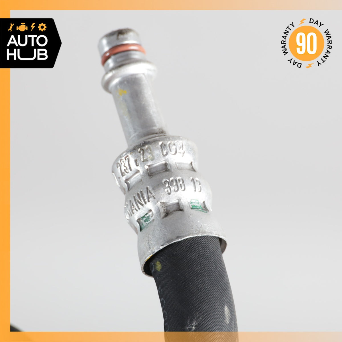 12-16 Porsche Panamera 970 Hybrid S Power Steering Hose Return Pipe Line OEM 70k - photo 20