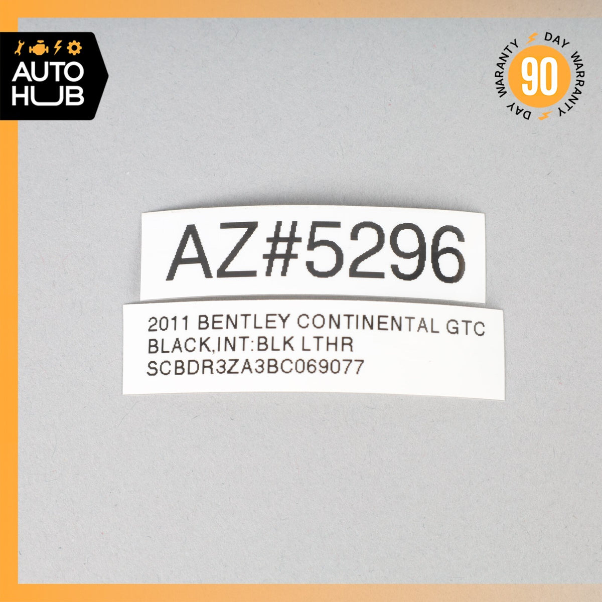 Bentley Continental GTC Negative Battery Cable Harness OEM - photo 9
